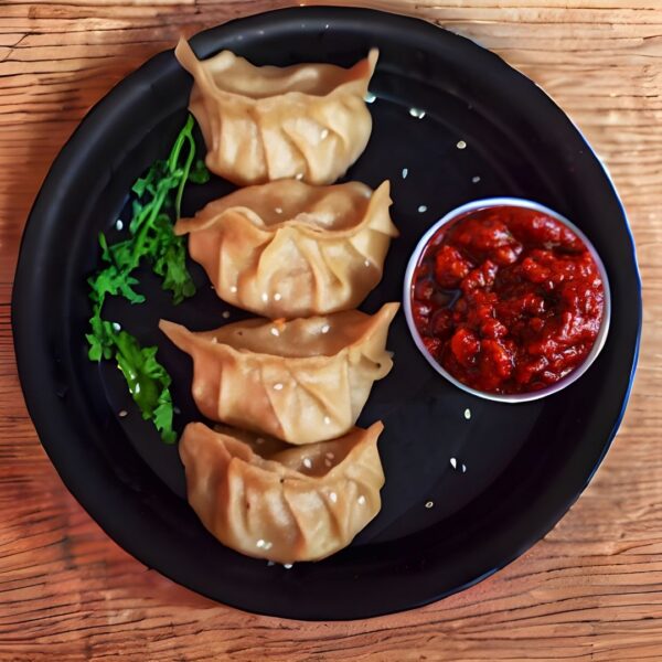 veg. Wheat Momos (steamed)